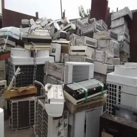 Air conditioner units in a yard from Boring Road